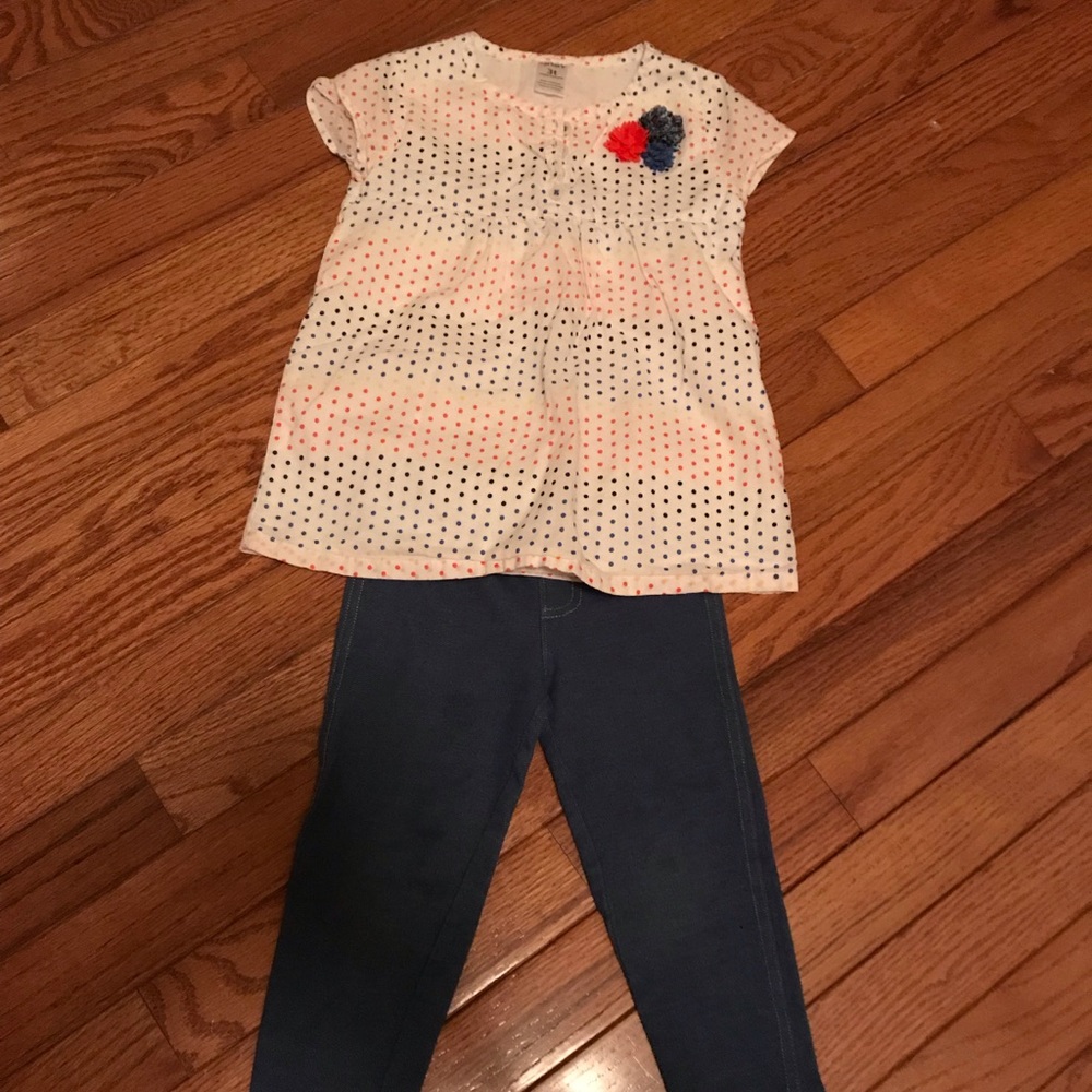 Cute button down shirt and pants outfit
